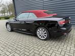 Audi A5 Cabriolet 40 TFSI Design S Line Autom.Cabrio NL auto, Auto's, Gebruikt, 4 stoelen, Zwart, Bedrijf