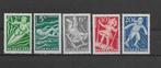 Nederland 1948, NVPH 508 t/m 512, Ongebruikt., Verzenden, Na 1940, Postfris