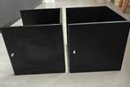Ikea Expedit inzet deurtje 2x zwart, Ophalen, Gebruikt, 50 tot 100 cm, Minder dan 100 cm