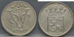 Zilveren halve duit Holland VOC 1760 - ZELDZAAM (R), Vóór koninkrijk, Verzenden, Zilver, Overige waardes