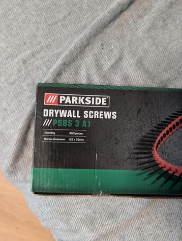 Parkside Gipsplaatschroeven - Nieuw! beschikbaar voor biedingen