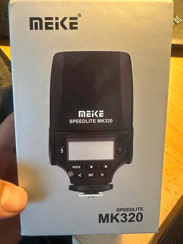 MEIKE Speedlite MK320 voor Sony Camera beschikbaar voor biedingen