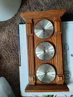 Vintage Eiken Weerstation, Ophalen of Verzenden