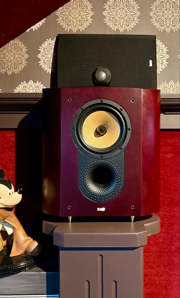 B&W nautilus scm1 luidsprekers, Audio, Tv en Foto, Luidsprekers, Gebruikt, Front, Rear of Stereo speakers, 60 tot 120 watt, Bowers & Wilkins (B&W)