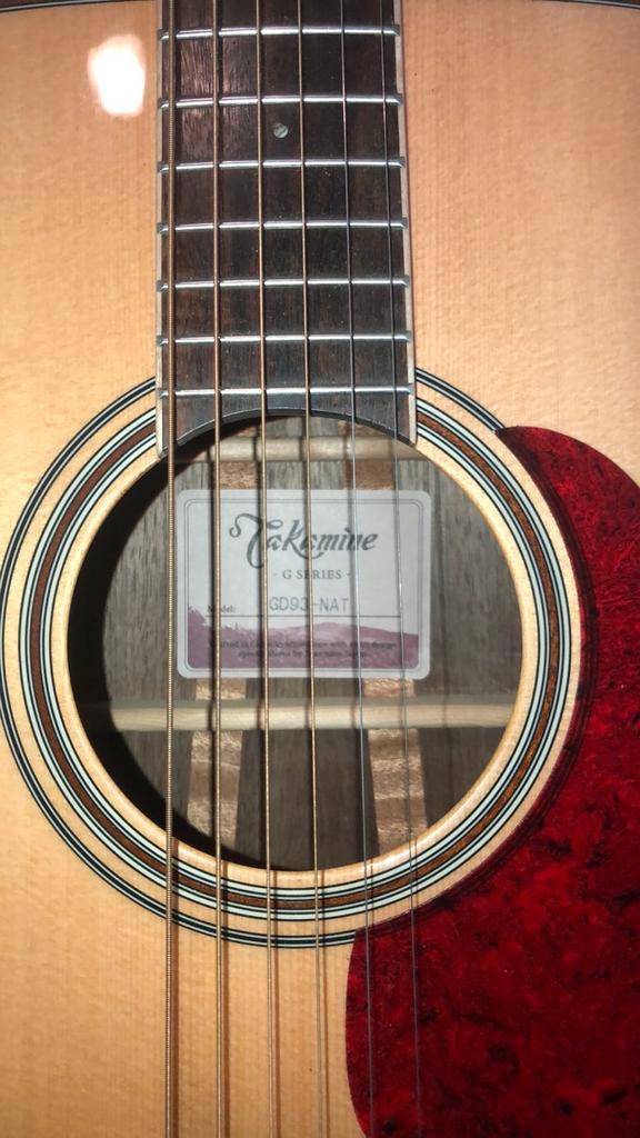 Takamine GD93-NAT Westerngitaar, Muziek en Instrumenten, Snaarinstrumenten | Gitaren | Akoestisch, Zo goed als nieuw, Western- of Steelstringgitaar