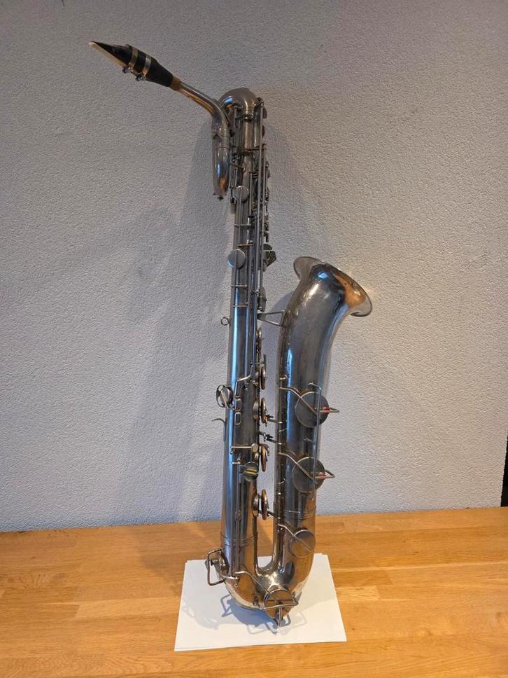Amati Classic Super Bariton Sax met Quick F, Muziek en Instrumenten, Blaasinstrumenten | Saxofoons, Gebruikt, Bariton, Ophalen of Verzenden