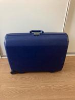 Samsonite koffer (blauw), Gebruikt, Hard kunststof, Ophalen of Verzenden, Wieltjes