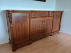 Hoogglans houten kast/ tafel en dressoir van fulgini orilio, Huis en Inrichting, Kasten | Dressoirs, Ophalen, 200 cm of meer, 50 tot 75 cm