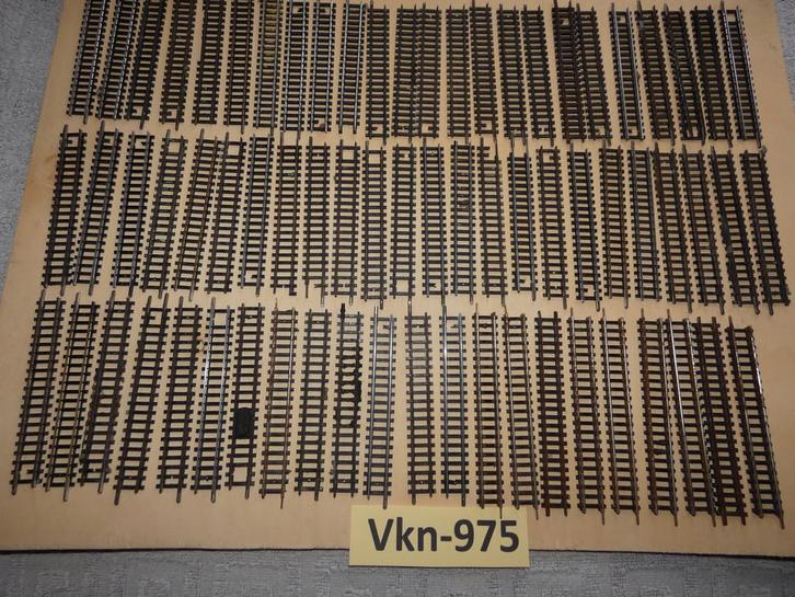 Vk-975 N Spoor Opruim kavel Rechte Rails 14902/04 Minitrix, Hobby en Vrije tijd, Modeltreinen | N-Spoor, Gebruikt, Rails, Gelijkstroom