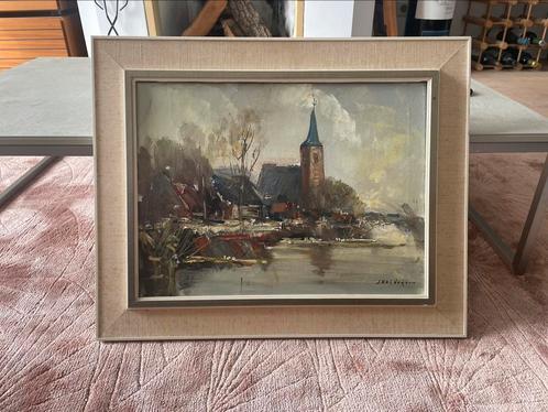 Schilderij van Jan Kelderman, Antiek en Kunst, Kunst | Schilderijen | Klassiek, Ophalen