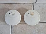 2x rookmelder, Detector, Sensor of Melder, Ophalen of Verzenden, Zo goed als nieuw, Rook