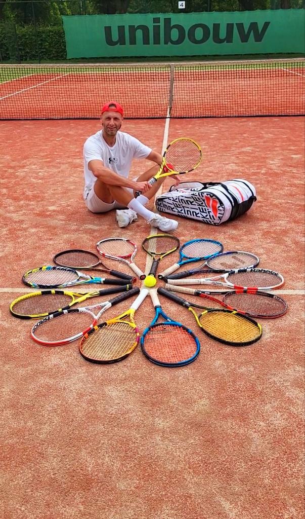 Tennisracket nodig?
Gratis Advies & Grote Voorraad!, Sport en Fitness, Tennis, Zo goed als nieuw, Racket, Ophalen of Verzenden
