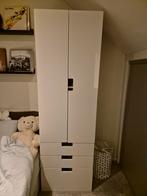 Witte Ikea Kast met Spiegel - Kindvriendelijk!, Ophalen