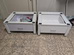 Twee wasmachine verhogingen met la, Ophalen of Verzenden, Gebruikt, 1200 tot 1600 toeren, Minder dan 85 cm