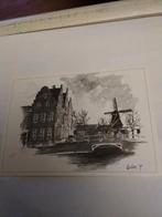 DOKKUM.  BRUG- molen, Ophalen of Verzenden