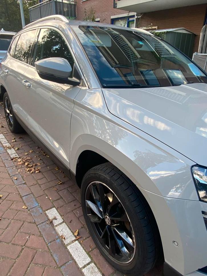 Skoda Karoq 1.5 TSI ACT Greentech 150pk Dsg-7 2018 Grijs, Auto's, Skoda, Particulier, Karoq, ABS, Achteruitrijcamera, Adaptive Cruise Control