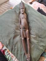 Houten Stam Beeld - Handgesneden papua new guinea, Antiek en Kunst, Ophalen of Verzenden