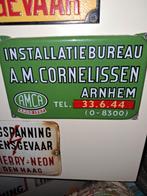 Emaille bordje, Ophalen of Verzenden, Zo goed als nieuw, Reclamebord