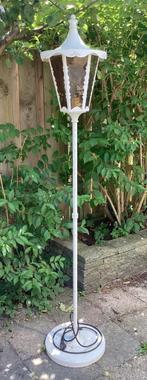 Vintage retro tuinlamp lantaarn lamp jaren 70 / 80., Tuin en Terras, Buitenverlichting, Ophalen, Gebruikt, Staande lamp, Netvoeding