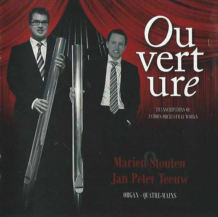 OrgelCD: Ouverture - Marien Stouten en Jan Peter Teeuw, Cd's en Dvd's, Cd's | Religie en Gospel, Zo goed als nieuw, Koren of Klassiek