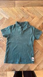 Badstof groen tshirt 110/116, Ophalen of Verzenden, Zo goed als nieuw, Jongen, Shirt of Longsleeve