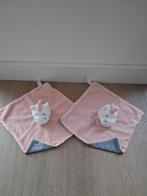 Knuffeldoekjes Bambino unicorn eenhoorn roze grijs L703, Ophalen of Verzenden, Zo goed als nieuw, Overige typen