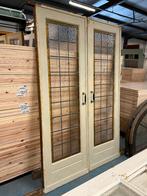 Set schuif / en-suite deuren met glas in lood 214x145cm, Ophalen