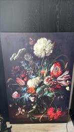 Vaas met Bloemen - Jan Davidsz de Heem - 75x115 cm, Huis en Inrichting, Ophalen, 75 tot 100 cm, Schilderij, 75 cm of meer