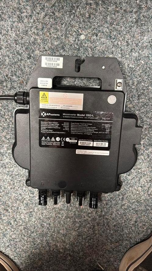 APsystems DS3-L - Micro-omvormer en uitlezing ECU-B, Doe-het-zelf en Verbouw, Elektra en Kabels, Nieuw, Overige typen, Ophalen of Verzenden