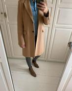 Zara wollen mantel, Camel, halflange jas, bruin, Kleding | Dames, Jassen | Winter, Bruin, Zara, Maat 42/44 (L), Ophalen of Verzenden