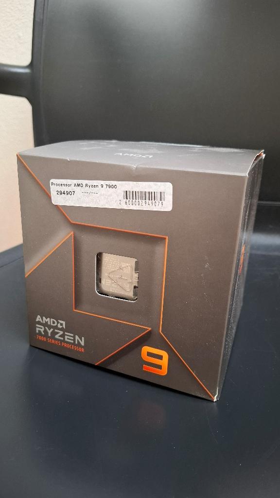 AMD Ryzen 9 7900, Computers en Software, Processors, Gebruikt, 12-core, 4 Ghz of meer, Ophalen