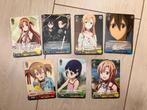 TCG Cards Weiss Schwarz Sword Art Online SAO, Ophalen of Verzenden, Zo goed als nieuw, Meerdere kaarten