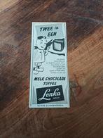 Advertentie van Lonka Breda chocolade toffee 1949, Verzamelen, Merken en Reclamevoorwerpen, Ophalen of Verzenden, Gebruikt, Overige typen