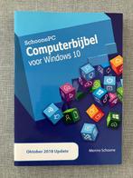 Computerbijbel voor Windows 10 - 2018, Boeken, Menno Schoone, Ophalen of Verzenden, Zo goed als nieuw, Overige onderwerpen