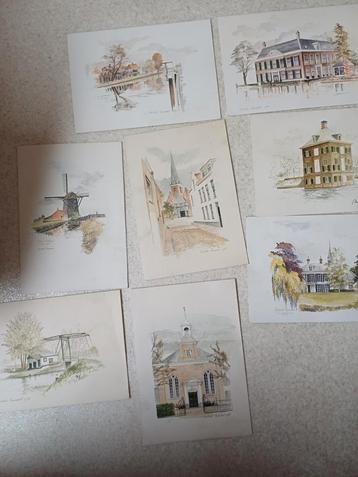 8 Grote kaarten Voorburg  beschikbaar voor biedingen