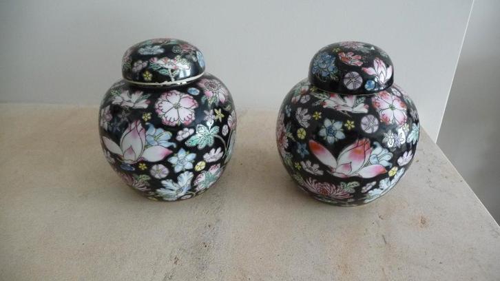 2 gemberpotjes, Antiek en Kunst, Antiek | Keukenbenodigdheden, Ophalen of Verzenden