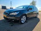 Peugeot 308 1.6 E-hdi 88 KW SW 2014 Zwart, Auto's, Peugeot, Origineel Nederlands, Te koop, 5 stoelen, 135 €/maand