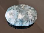 Mosagaat met druzy handsteen palmsteen, Verzamelen, Mineralen en Fossielen, Ophalen of Verzenden