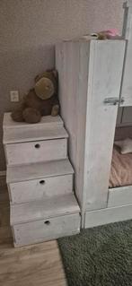Bedhuis boomhut stapelbed, Ophalen, 85 tot 100 cm, Gebruikt, Matras