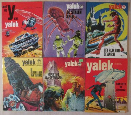 Yalek, bijna complete set (SC), Boeken, Stripboeken, Zo goed als nieuw, Complete serie of reeks, Ophalen of Verzenden