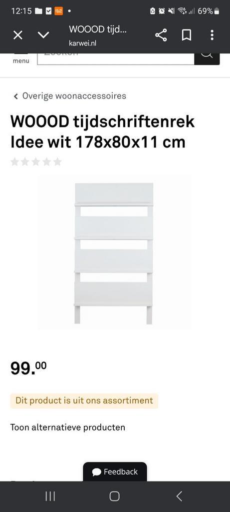 101dingenrek van merk Woood, Huis en Inrichting, Woonaccessoires | Wanddecoraties, Zo goed als nieuw, Ophalen