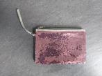 Toilettas met roze/gouden pailetten, Sieraden, Tassen en Uiterlijk, Toilettassen, Ophalen of Verzenden, Zo goed als nieuw, Roze