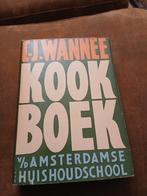 C.J. Wannée Kookboek Amsterdamse Huishoudschool, Boeken, Kookboeken, Gelezen, Tapas, Hapjes en Dim Sum, Gezond koken, Nederland en België