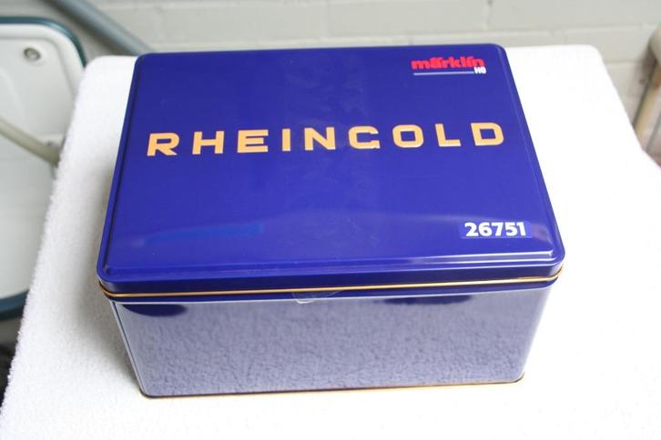 Märklin HO 26751 'Zugset „75 Jahre RHEINGOLD, digital Sound', Hobby en Vrije tijd, Modeltreinen | H0, Nieuw, Treinset, Wisselstroom