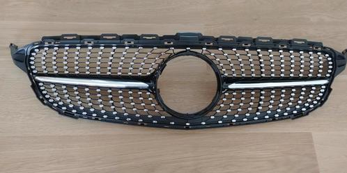 Diamond grill voor Mercedes-Benz c-klasse W205 Zwart, Auto diversen, Tuning en Styling, Ophalen of Verzenden