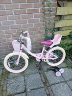 Nogan Butterfly 18 inch Meisjesfiets Roze, Ophalen, Gebruikt, Handrem, 18 inch