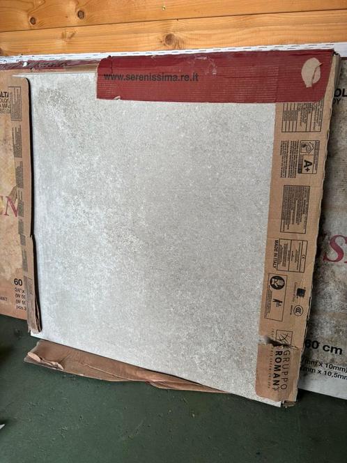 Vloertegels badkamer 60x60 cm, Doe-het-zelf en Verbouw, Tegels, Nieuw, Vloertegels, Keramiek, 60 cm of meer, 60 cm of meer, 10 m² of meer