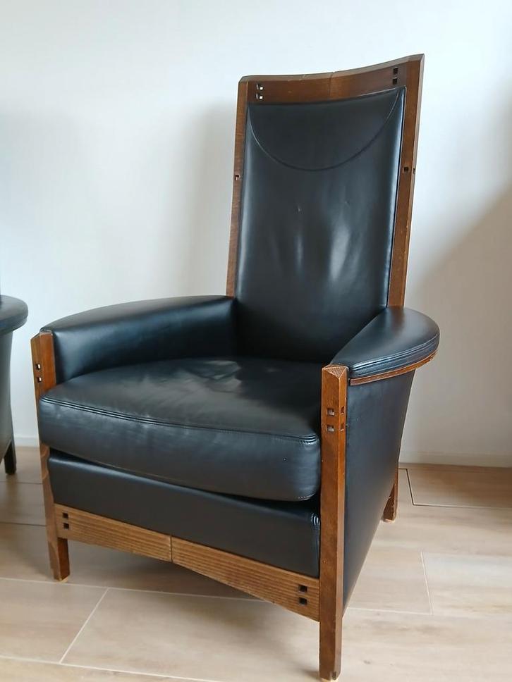 Umberto Asnago / Giorgetti, Huis en Inrichting, Fauteuils, Gebruikt, Hout, Minder dan 50 cm, 75 tot 100 cm, Ophalen