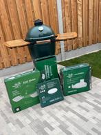 Big green egg large complete set!, Ophalen, Zo goed als nieuw, Big Green Egg, Met accessoires