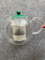 Bodum Glazen Theepot., Huis en Inrichting, Keuken | Servies, Verzenden, Zo goed als nieuw, Glas, Kop(pen) en/of Schotel(s)